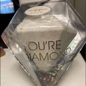 NWT You’re a Diamond 💍 Bath Bomb  🛁 In Shimmering Jasmine w/ Ring Inside